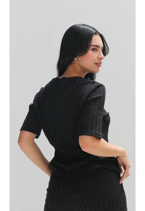 Sudadera Para Mujer Negro Marca L&H Ref. 3P405002