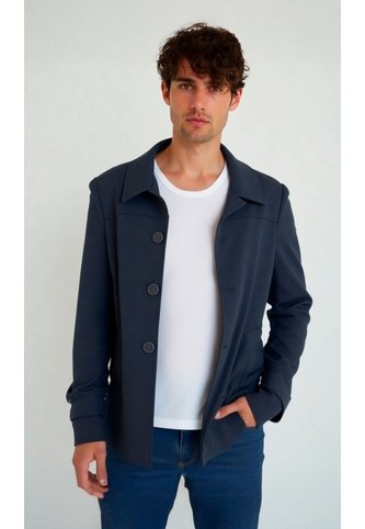Chaqueta Para Hombre Azul Oscuro Marca L&H Ref. 4V108007 L&H