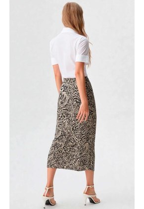 Falda Para Mujer Negro Marca L&H Ref. 2J414070