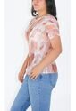 Blusa Para Mujer Manga Corta Coral Marca L&H Ref. 5P412245 de L&H
