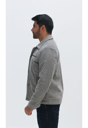 Chaqueta Para Hombre Gris Claro Marca L&H Ref. 6N108090
