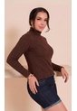 Camiseta Para Mujer Manga Larga Cafe Marca L&H Ref. 1F409576 de L&H