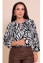 Blusa Para Mujer Manga 3/4 Negro Marca L&H Ref. 5P412311 de L&H