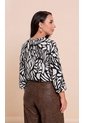 Blusa Para Mujer Manga 3/4 Negro Marca L&H Ref. 5P412311 de L&H