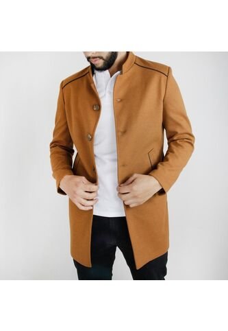 Gaban Para Hombre Manga Larga Taupe Marca L&H Ref. 4V108004 L&H