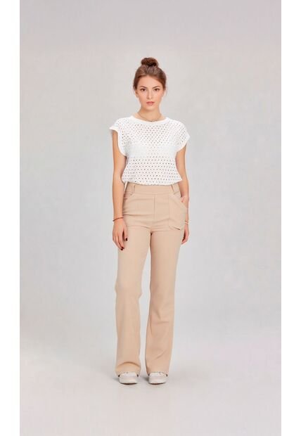 Leggins Para Mujer Beige Marca L&H Ref. 7V423016