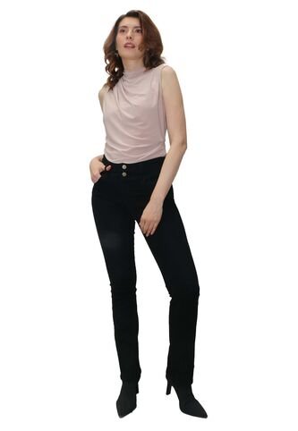 Jean Para Mujer Negro Marca L&H L&H