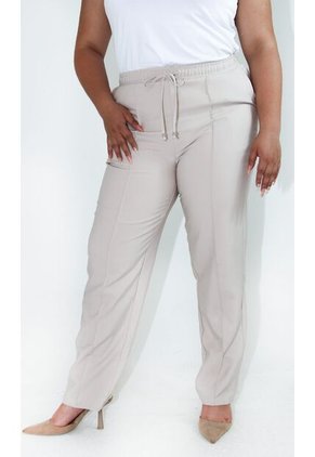 Pantalon Para Mujer. Beige Marca L&H