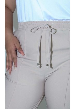 Pantalon Para Mujer. Beige Marca L&H