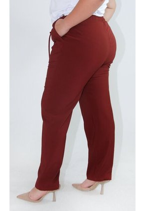 Pantalon Para Mujer. Rojo Marca L&H