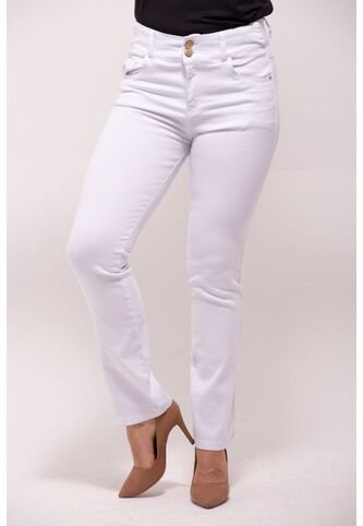 Jean Para Mujer Blanco Marca L&H L&H