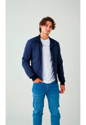 Chaqueta Para Hombre Azul Marca L&H Ref. 6N108089