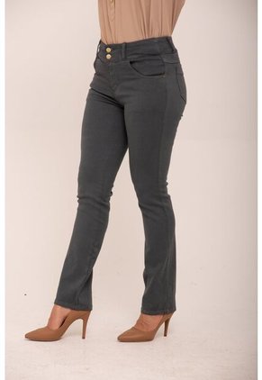 Jean Para Mujer Gris Oscuro Marca L&H