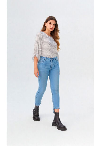 Jean Para Mujer Azul Marca L&H Ref. 1Ac407781