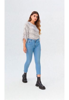 Jean Para Mujer Azul Marca L&H Ref. 1Ac407781