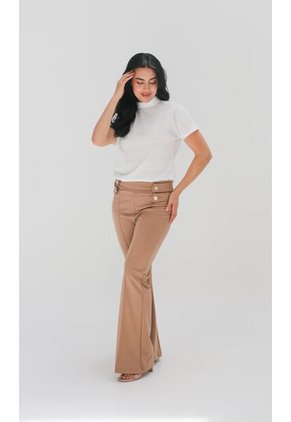 Leggins Para Mujer Cafe Marca L&H Ref. 7K423002