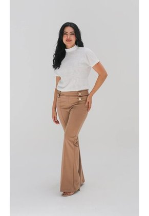 Leggins Para Mujer Cafe Marca L&H Ref. 7K423002
