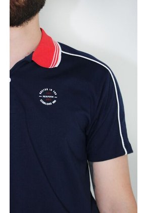 Polo Para Hombre Azul Marca L&H