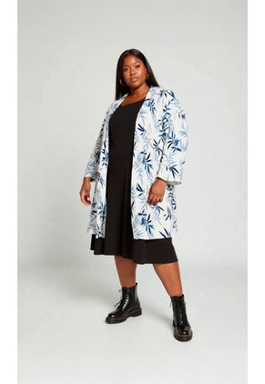 Chilango Para Mujer. Manga 3/4 Azul Marca L&H Ref. 7D636026