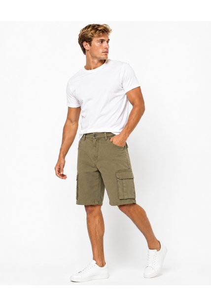 Bermuda Para Hombre  Verde Marca L&H Ref. 5O110014