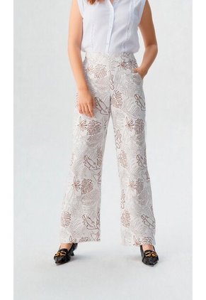 Pantalon Para Mujer Taupe Marca L&H Ref. 7K407005