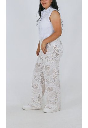 Pantalon Para Mujer Taupe Marca L&H Ref. 7K407005