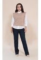 Camiseta Para Mujer Manga Corta Cafe Marca L&H Ref. 4R409242 de L&H