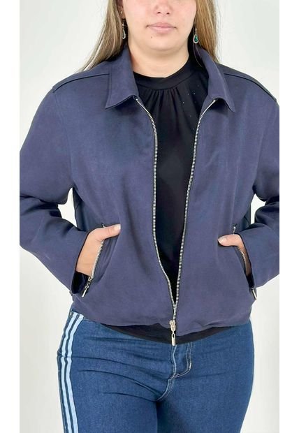 Chaqueta Para Mujer Azul Marca L&H