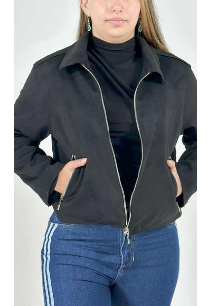 Chaqueta Para Mujer Negro Marca L&H