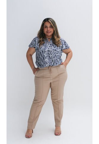 Pantalon Para Mujer. Taupe Marca L&H Ref. 1F607050 L&H