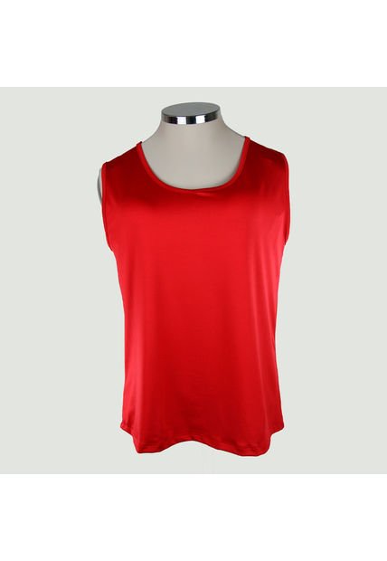 Camiseta Para Mujer. Manga Sisa Rojo Marca L&H