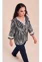 Blusa Para Mujer Manga 3/4 Negro Marca L&H Ref. 5P412305 de L&H