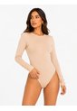 Camiseta Para Mujer Manga Larga Beige Marca L&H Ref. 4R409238 de L&H