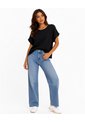Camiseta Para Mujer Manga Corta Negro Marca L&H Ref. 4R409239 de L&H