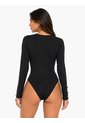 Camiseta Para Mujer Manga Larga Negro Marca L&H Ref. 4R409238 de L&H