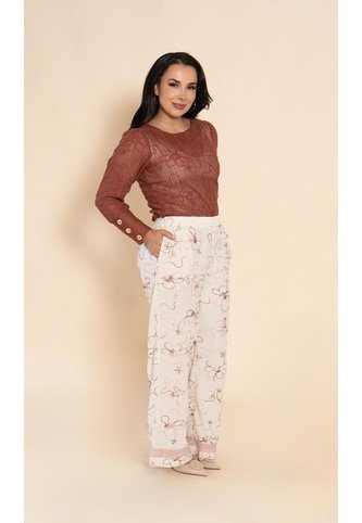 Pantalon Para Mujer Beige Marca L&H Ref. 7D407006 L&H