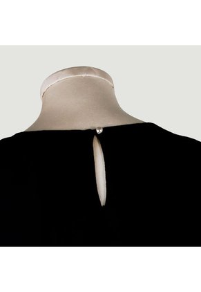 Vestido Para Mujer Manga Sisa Negro Marca L&H