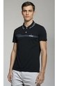 Polo Para Hombre Manga Corta Negro Marca L&H Ref. 4K109130 de L&H