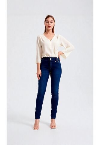 Jean Para Mujer Azul Marca L&H Ref. 8S407122 L&H