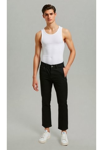 Jean Para Hombre Gris Oscuro Marca L&H Ref. 5O107110 L&H