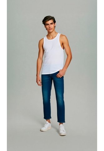 Jean Para Hombre Azul Marca L&H Ref. 5O107111 L&H
