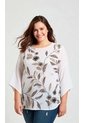 Blusa Para Mujer. Manga 3/4 Cafe Marca L&H Ref. 4R612036 de L&H