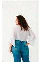 Blusa Para Mujer. Manga 3/4 Cafe Marca L&H Ref. 4R612036 de L&H