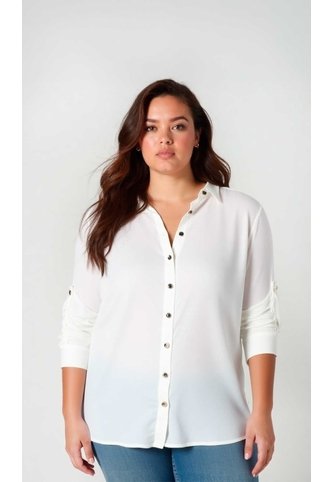 Blusa Para Mujer. Manga 3/4 Crudo Marca L&H Ref. 1F612223 L&H