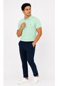 Polo Para Hombre Manga Corta Verde Marca L&H Ref. 4Q109001 de L&H