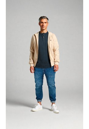 Chaqueta Para Hombre Beige Marca L&H Ref. 6N108088