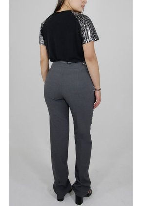 Pantalon Para Mujer Lyh Gris Oscuro Marca L&H