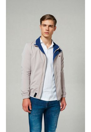 Chaqueta Para Hombre Beige Marca L&H Ref. 6N108087