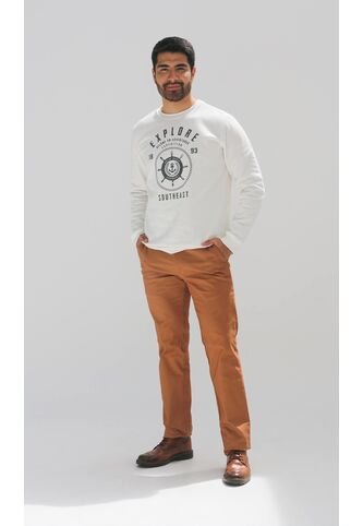 Pantalon Para Hombre Cafe Marca L&H Ref. 7Y107004 L&H