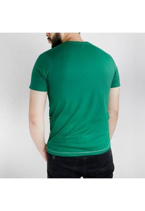 Camiseta Para Hombre Manga Corta Verde Marca L&H